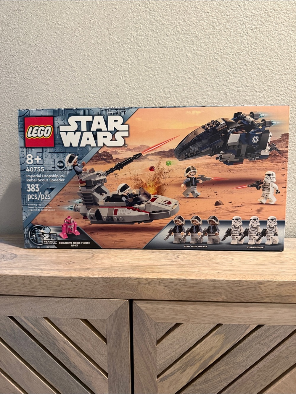 LEGO Star Wars 40755 Imperial Dropship vs Rebel Scout Speeder QT-KT Droid Sealed